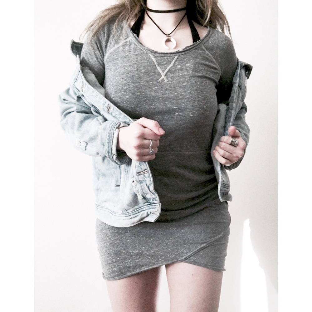 Free People Tulip Mini T-Shirt Dress